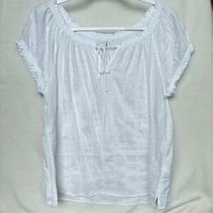 Old Navy White Blouse Size Small
